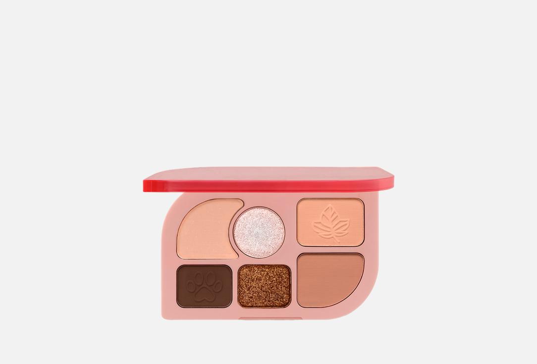 Изображение товара Палетка теней для век SMART BABY FAIRY BABY DAN MAPLE 6 оттенков матовых и шиммерных