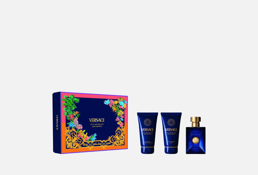 

подарочный парфюмерный набор VERSACE, Dylan Blue Pour Homme 3 шт