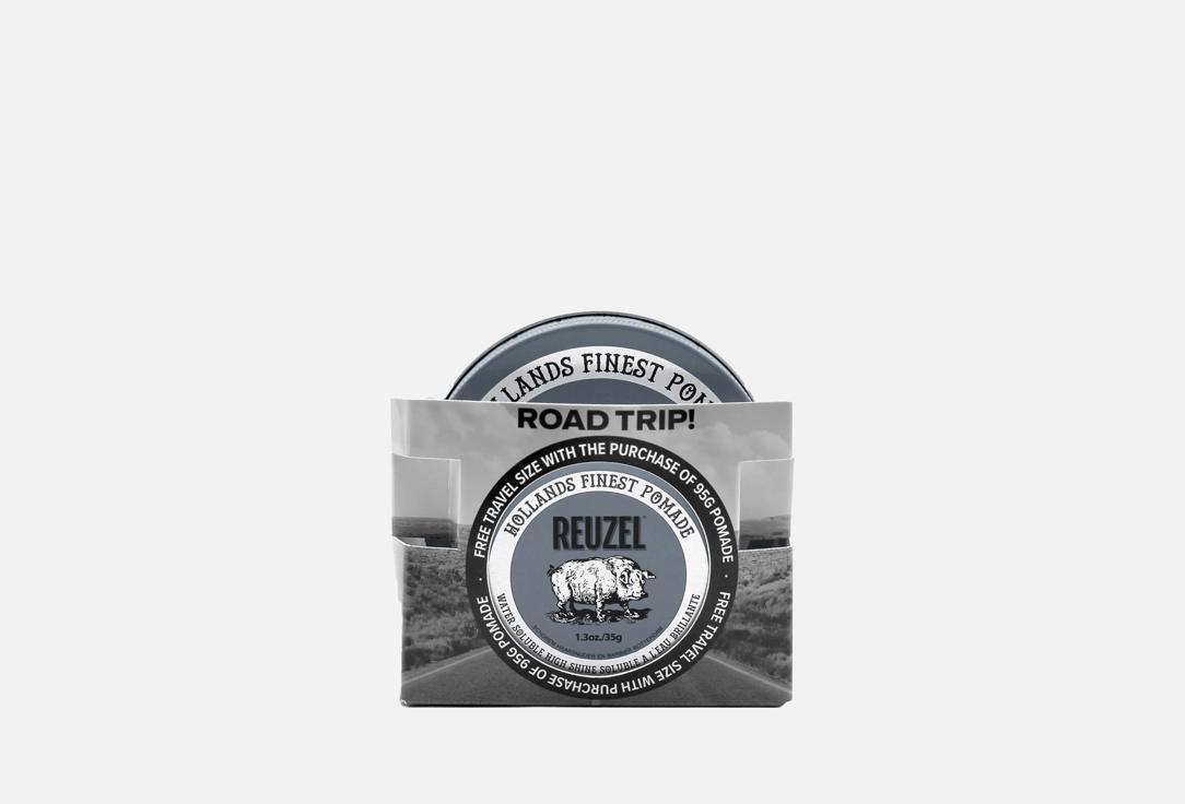 Изображение товара Набор помад для волос Reuzel Road Trip с сильной фиксацией и ароматом сахарного рома