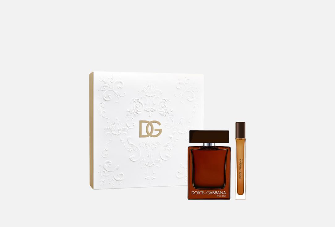 

подарочный парфюмерный набор DOLCE & GABBANA, The one POUR HOMME PARFUM 2 шт