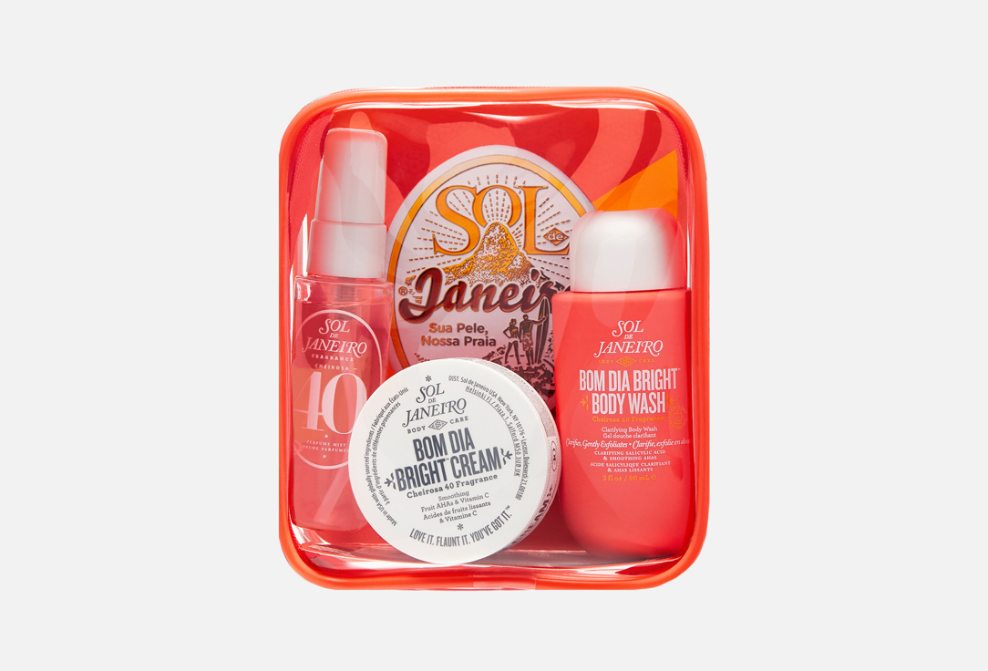 

Подарочный набор уходовых средств для тела SOL DE JANEIRO, BOM DIA BRIGHT JET SET 3 шт
