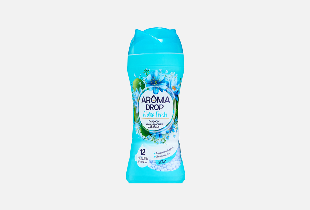 

Парфюм-кондиционер для стирки в гранулах AROMA DROP, Alpine Fresh 200 г