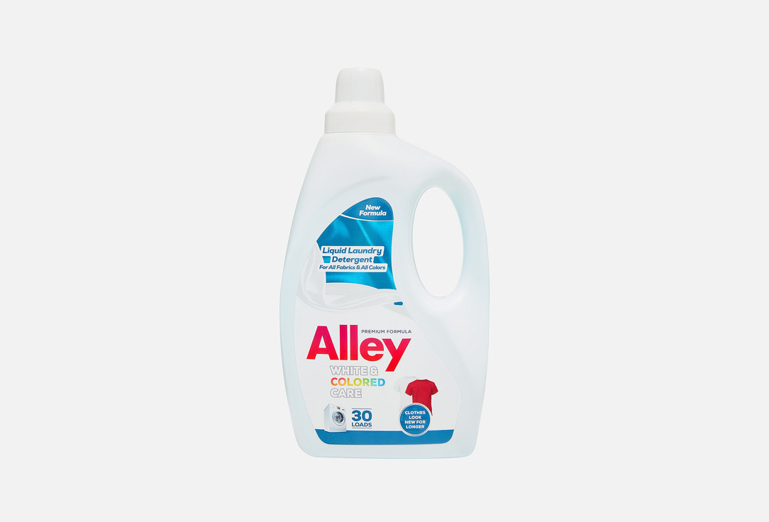 

Гель для стирки ALLEY, White and colored care 1500 мл