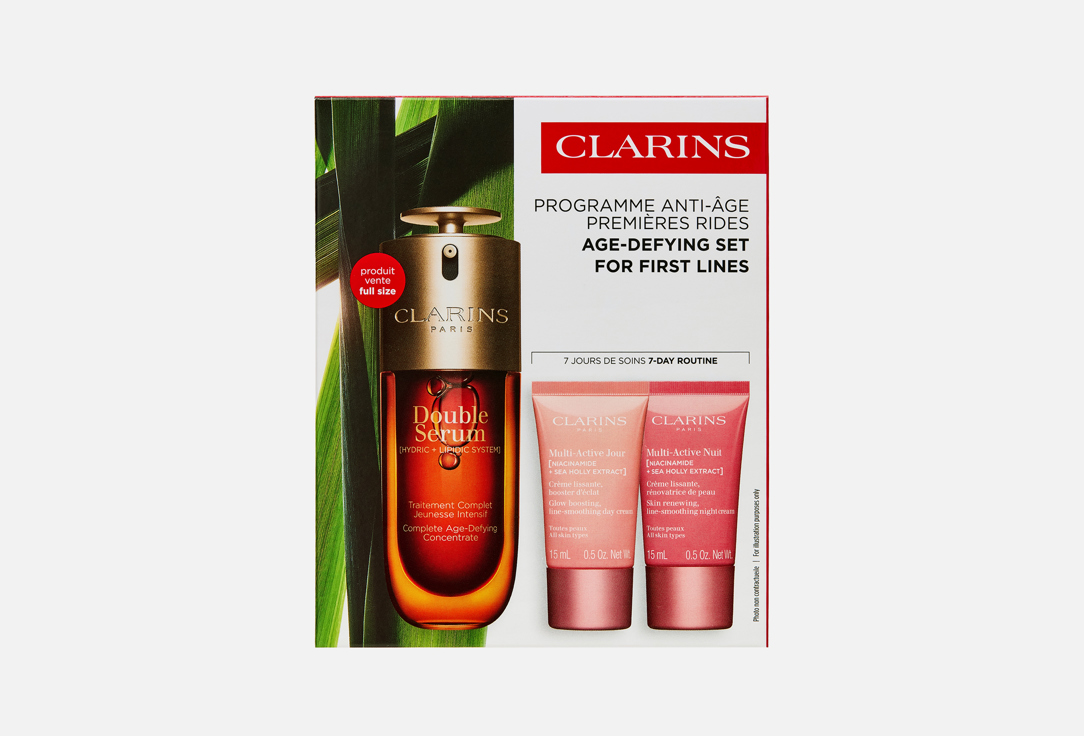 

Набор для лица CLARINS, VALUE PACK LOYALTY DS 9 & MULTI-ACTIVE 4 шт