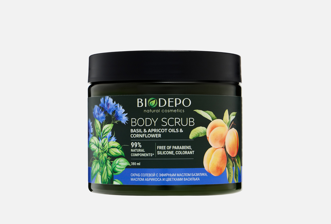 Эфирное масло базилика, абрикоса, цветки василька 380 г