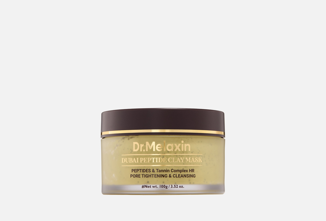 

Маска для лица DR. MELAXIN, Dubai Peptide Clay 100 г