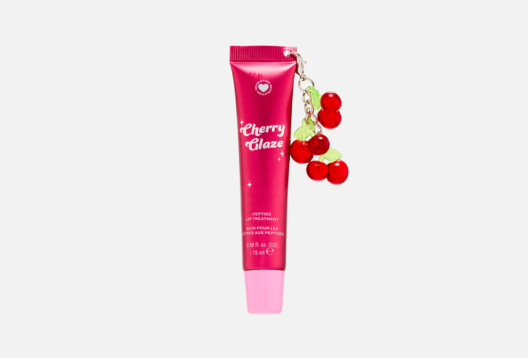 

Блеск для губ I HEART REVOLUTION, CHERRY GLAZE PEPTIDE 15 мл