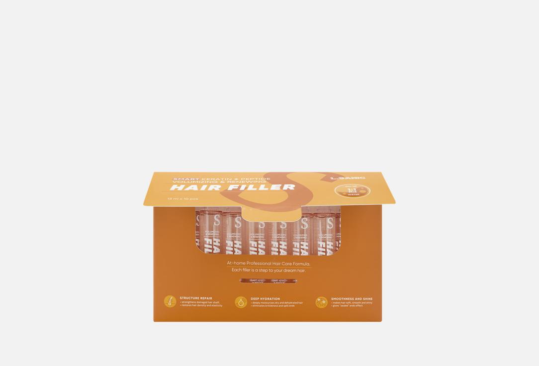 

Укрепляющий филлер для волос L.SANIC, Smart Keratin + Peptide Volumizing and Renewing 13 мл