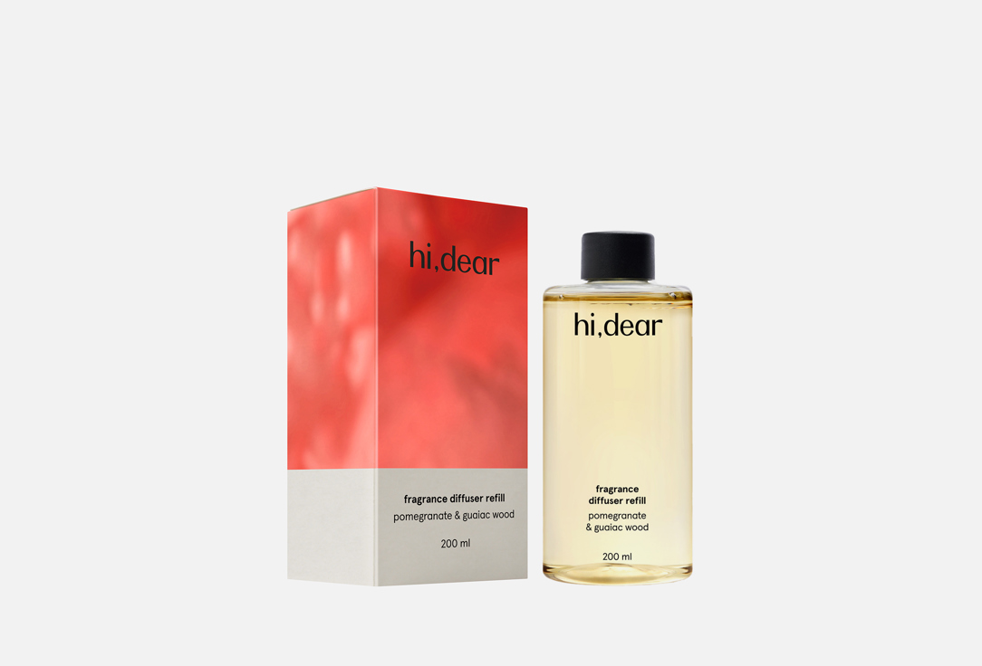 

Рефил для диффузора HI,DEAR, Pomegranate & Guaiac Wood 200 мл