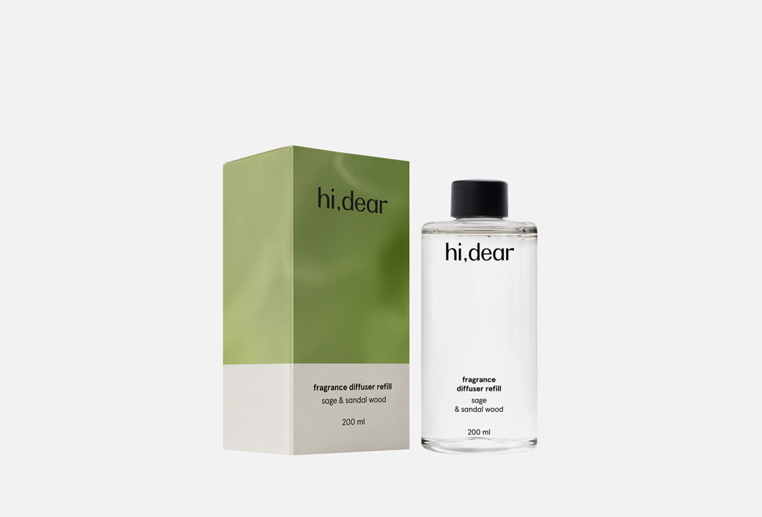 

Рефил для диффузора HI,DEAR, Sage & Sandalwood 200 мл