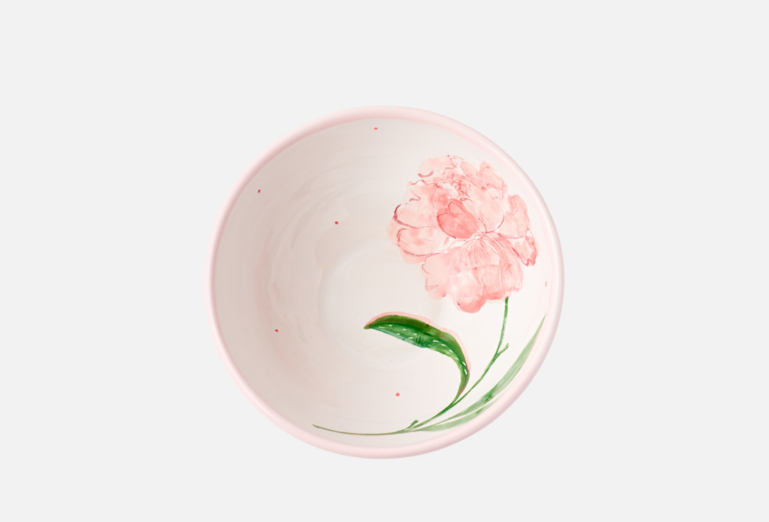 

Тарелка глубокая ODARYADARYA, Принт, Пион 1 шт