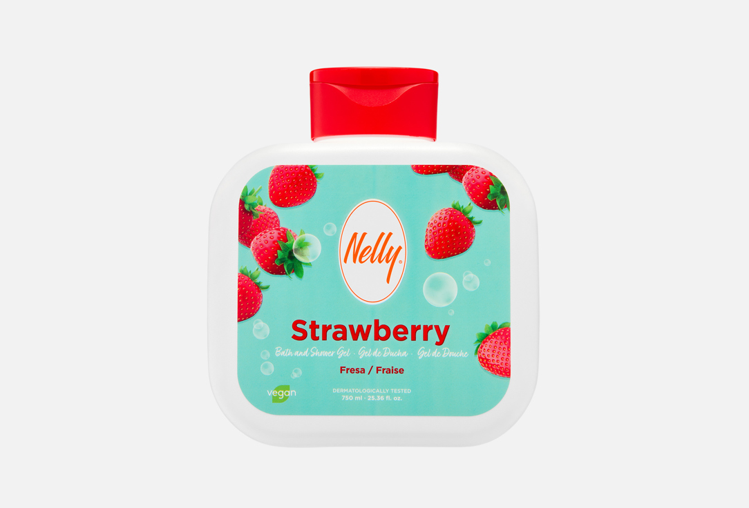 

Крем-гель для душа NELLY, STRAWBERRY 750 мл