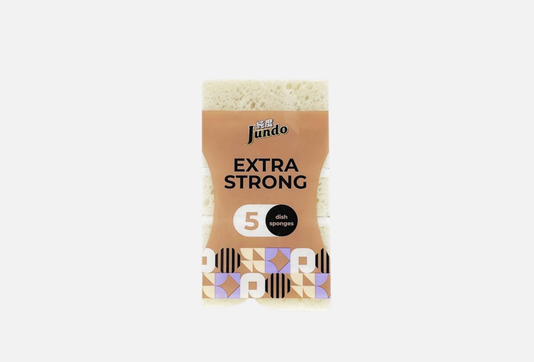 

Губки для мытья посуды JUNDO, Extra Strong 5 шт