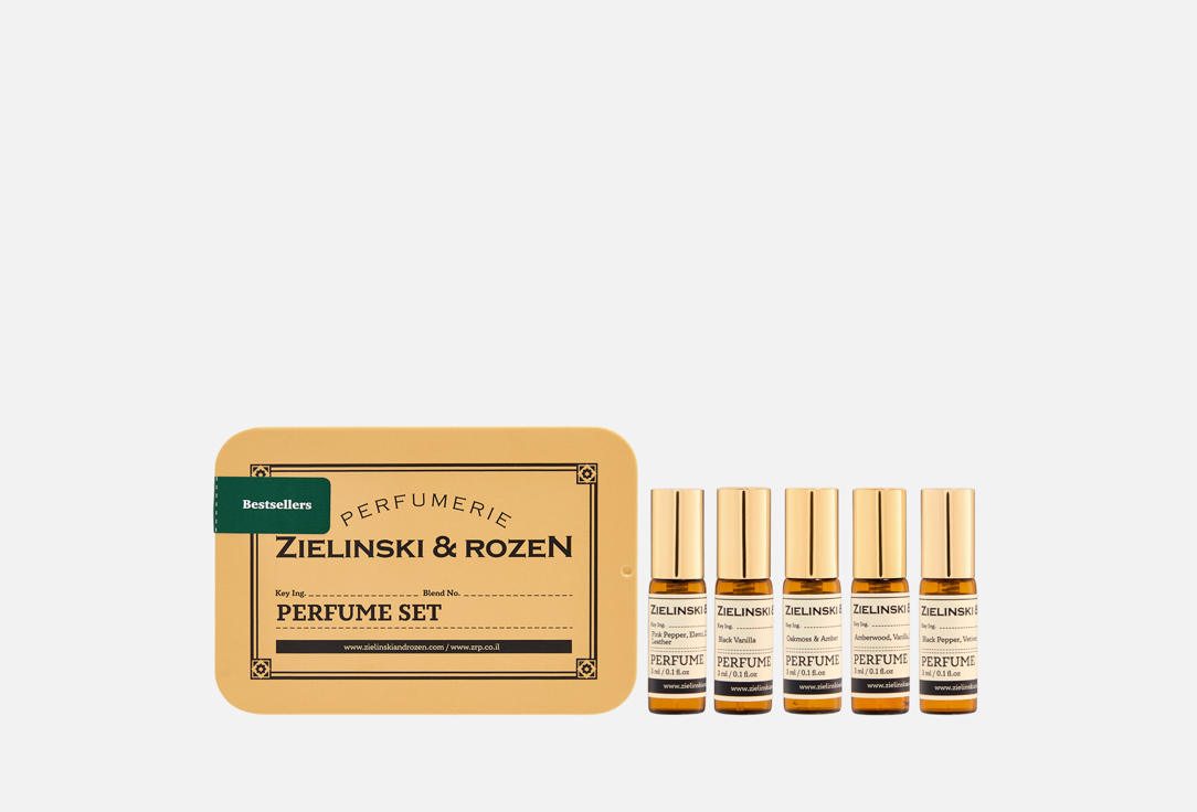 

Парфюмерный набор ZIELINSKI & ROZEN, Bestsellers 2 5 шт