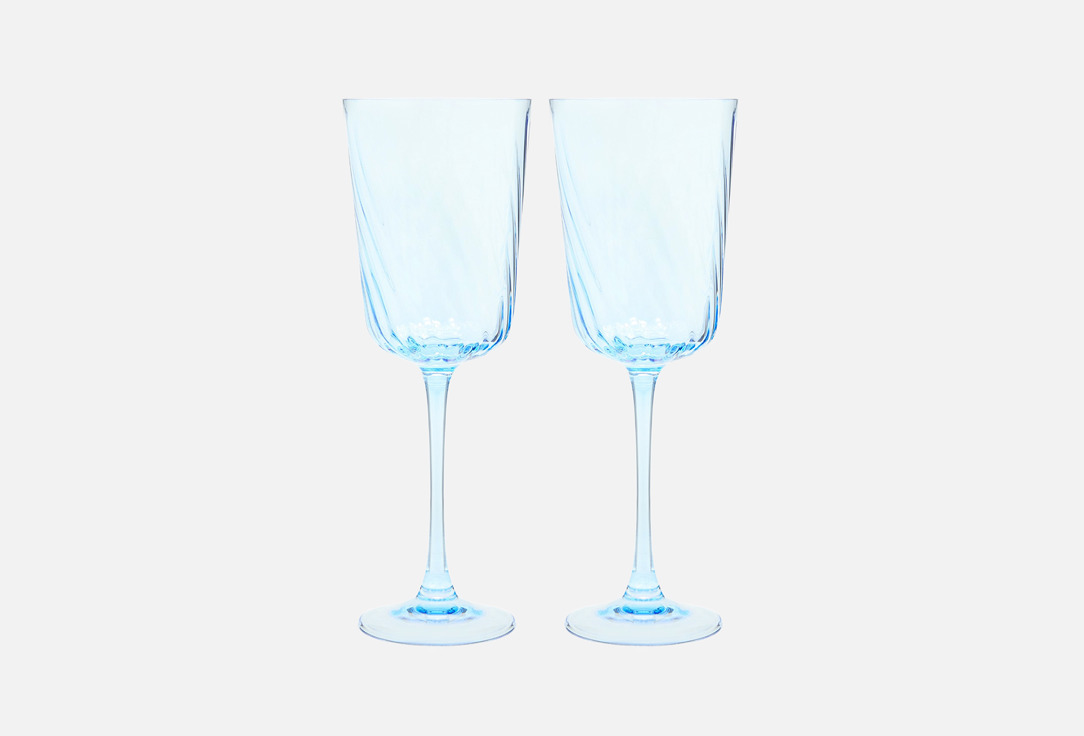 

Набор бокалов для белого вина REGENT INOX, Голубой, Linea ASTI 2 шт