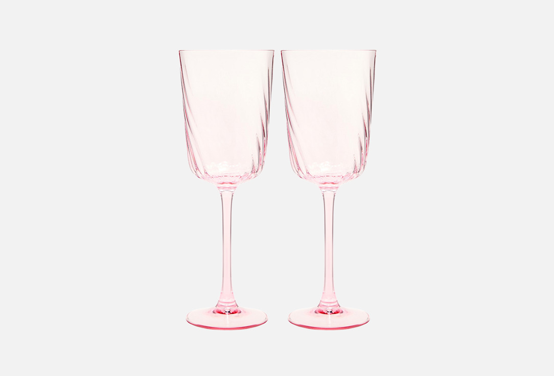 

Набор бокалов для белого вина REGENT INOX, Розовый, Linea ASTI 2 шт