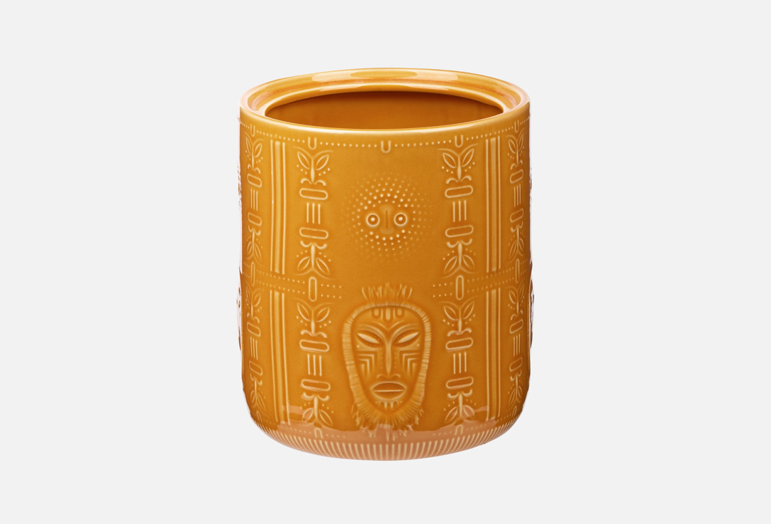 

Кашпо MOROSHKA, Желтый, Bantu, 19х16х16 см, желтый 1 шт