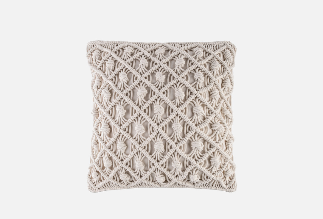 

Декоративная наволочка MOROSHKA, Бежевый, Keep Calm, 40х40 см 1 шт