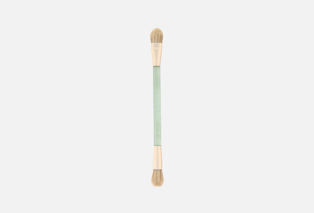 

Двусторонняя кисть для теней ECOTOOLS, Sea Gems Dual Ended Powder + Cream Eye Brush 1 шт