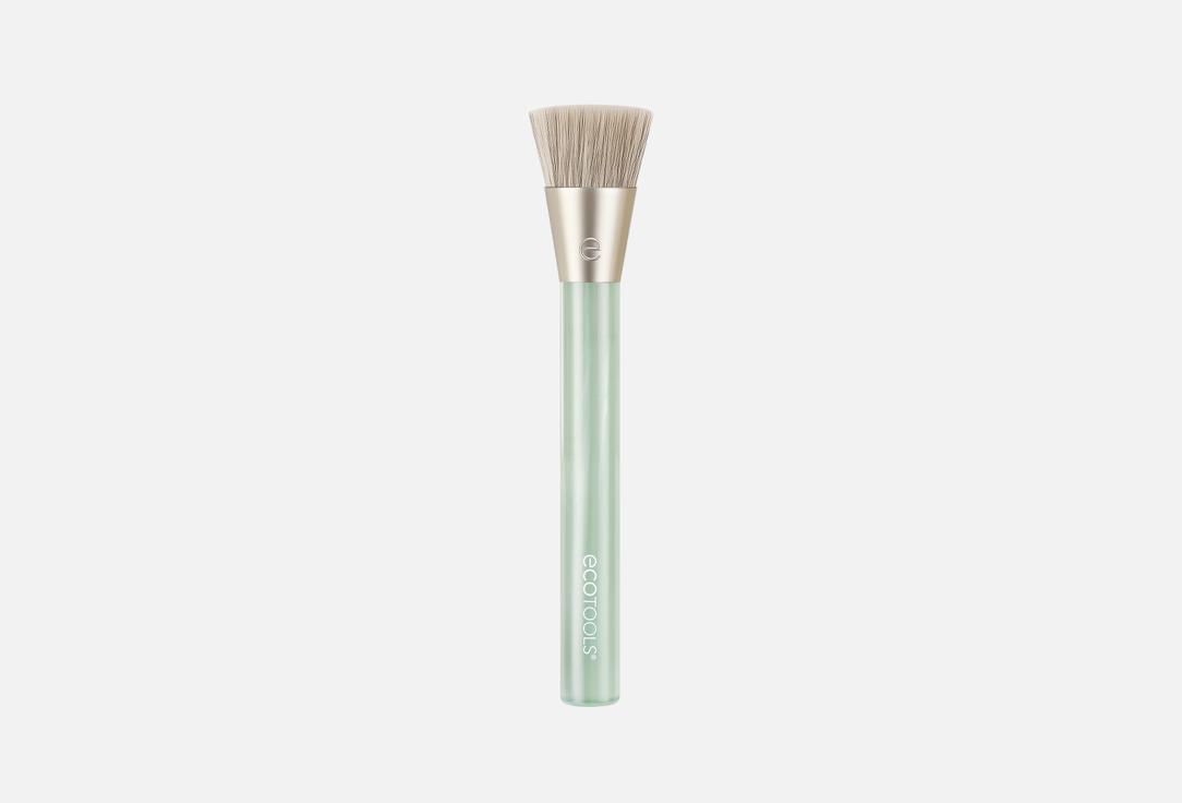 

Кисть для тональной основы и кремовой коррекции ECOTOOLS, Sea Gems Liquid Finishing Brush 1 шт