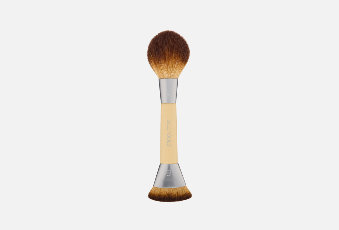 

Двусторонняя кисть для контуринга ECOTOOLS, Sculpt & Bronze Brush Duo 1 шт