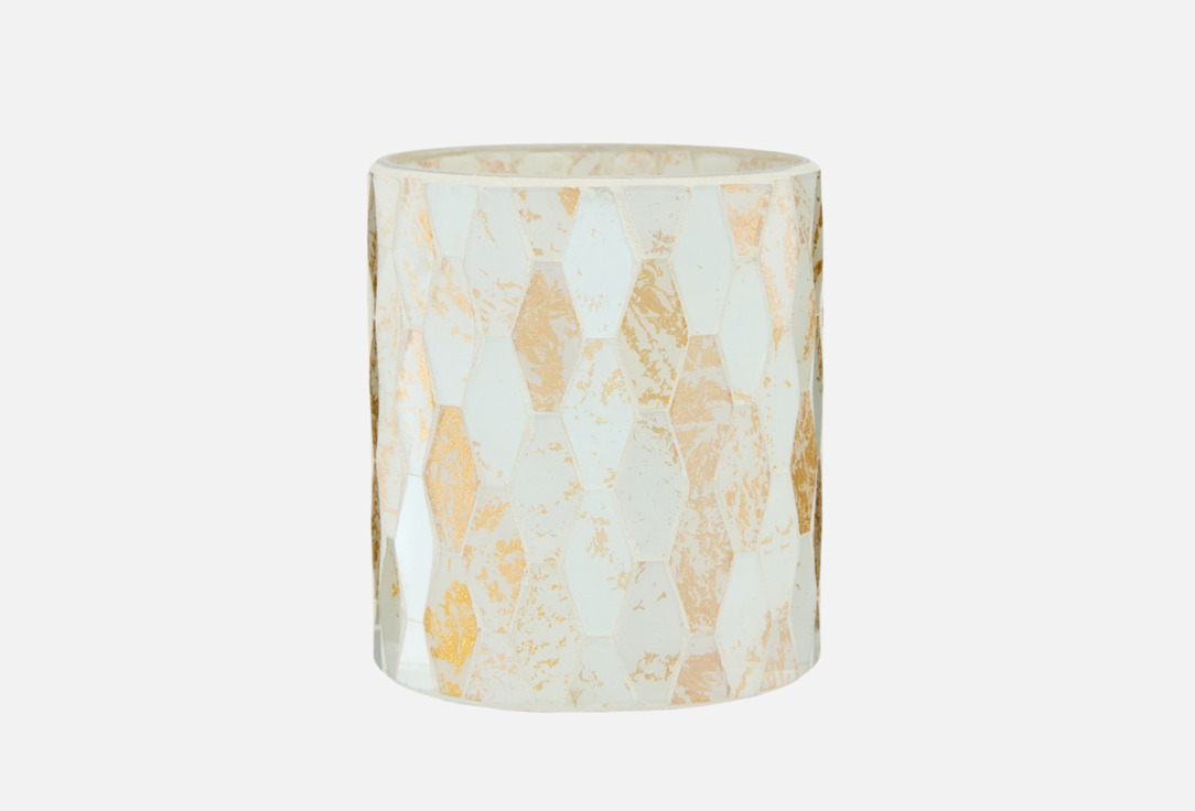 

Стакан для зубных щёток DENASTIA, Мультиколор, Мозаика, 8,3x8,3x10, мрамор, золотой, белый 1 шт