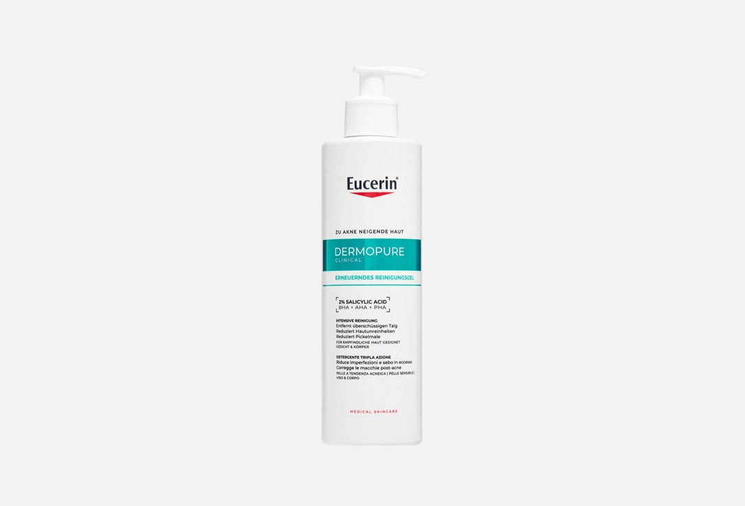 

Гель для умывания EUCERIN, Dermopure Clinical 400 мл