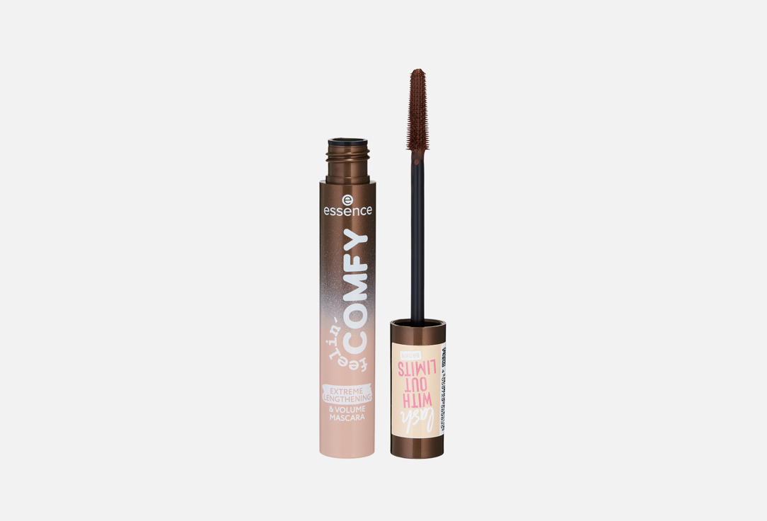 

Объемная тушь для ресниц ESSENCE, Коричневый, Feelin' comfy 13 мл
