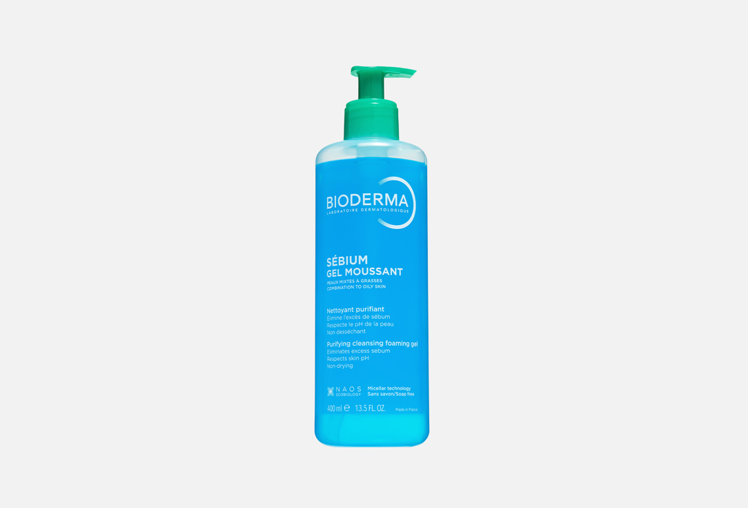 

очищающий гель для лица BIODERMA, Sebium 400 мл