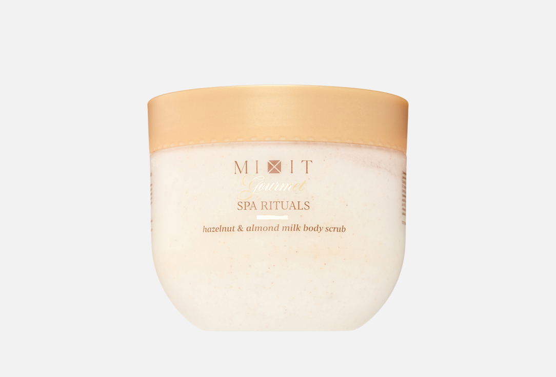 

Парфюмированный скраб для тела MIXIT, Hazelnut&Almond milk 300 г