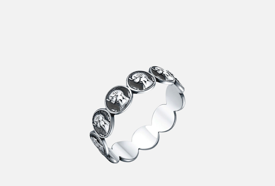 

Кольцо серебряное BALTSILVER, Монетки с изображением Клеопатра 16 мл