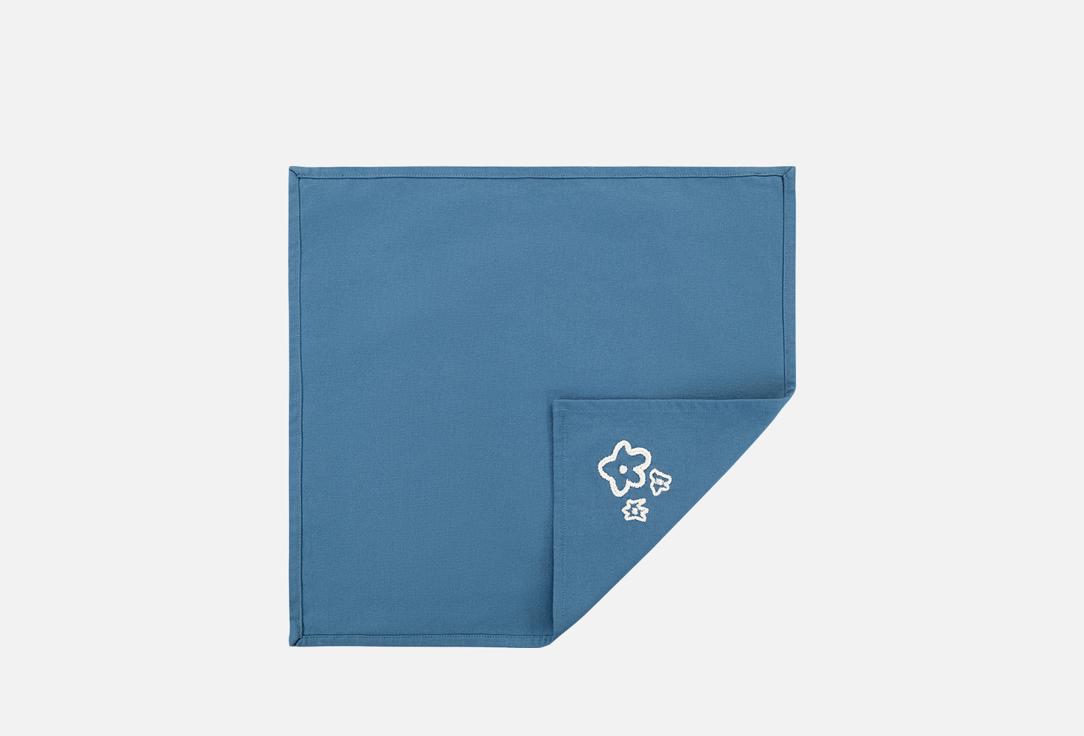 

Салфетка сервировочная TKANO, Принт, Незабудки, Ethnic, 45x45 см 1 шт