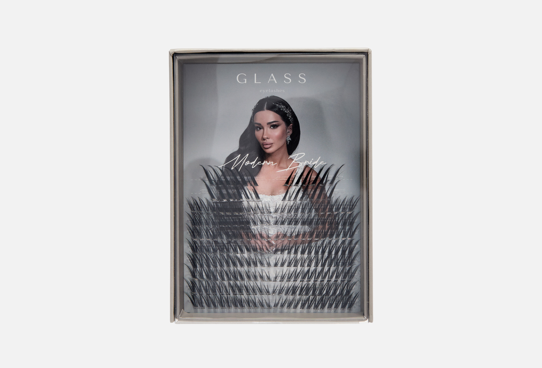 

Свадебные накладные ресницы пучки GLASS EYELASHES, MODERN BRIDE 10-14 mm 108 шт