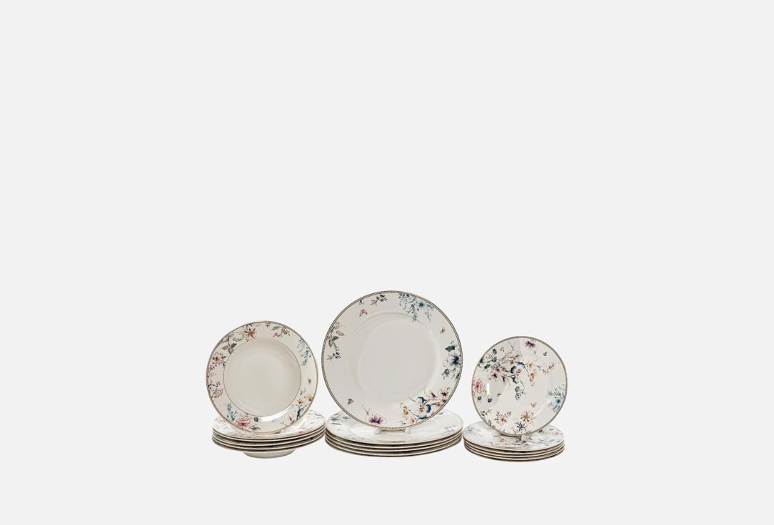 

набор тарелок BALSFORD, Принт, КРИСТА 18 шт