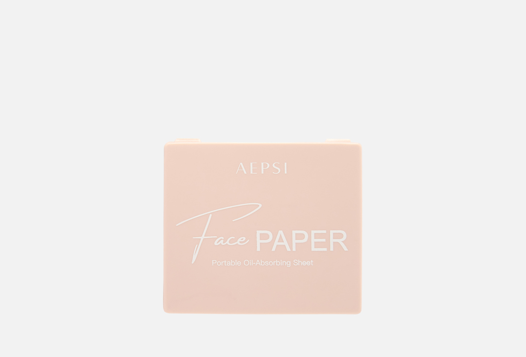 

Матирующие салфетки для лица в футляре AEPSI, DUSTY ROSE 80 шт