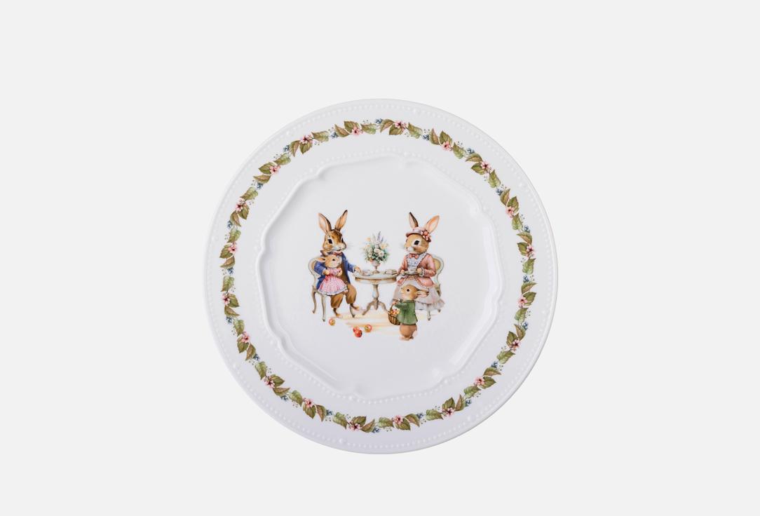 

ТАРЕЛКА ОБЕДЕННАЯ LEFARD, Принт, RABBITS FAMILY, 25.5 см 25.5 см