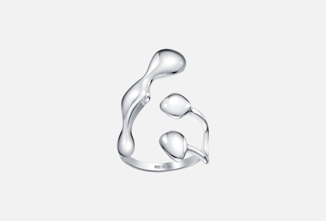 Кольцо серебряное SILVERME Движение 19 мл