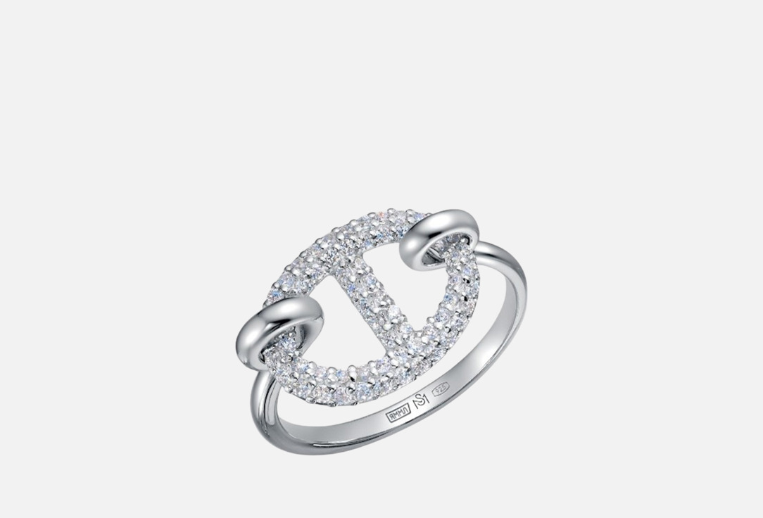 Кольцо серебряное SILVERME Пряжка 16 мл