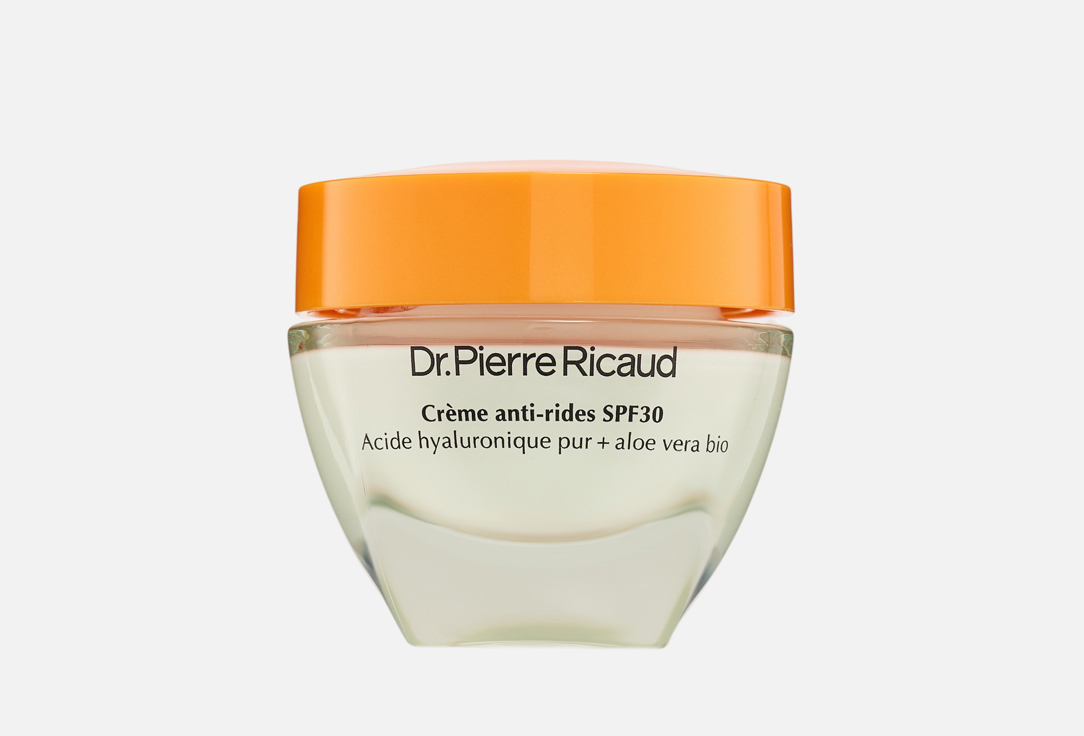 

крем для лица против морщин SPF 30 DR.PIERRE RICAUD, Pure hyaluronic acid + organic aloe vera 40 мл