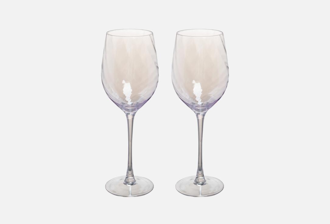 

Набор бокалов для вина ANNA LAFARG EMILY, Прозрачный, Romance, сиреневый 2 шт