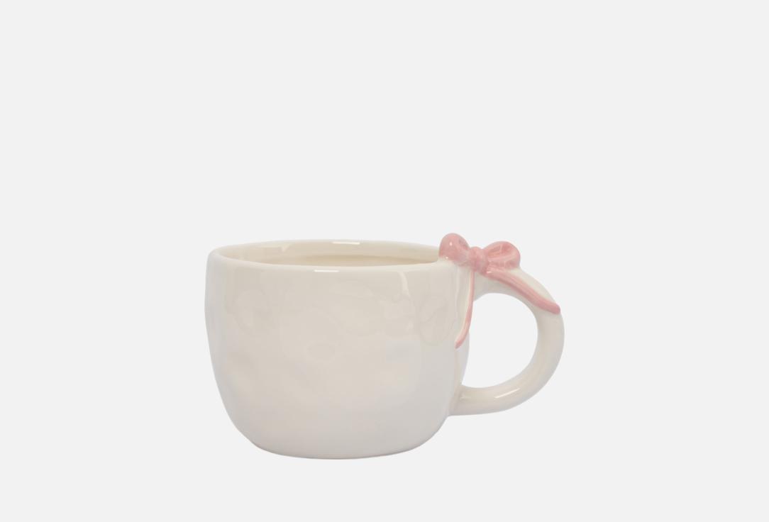 

Кружка ANNA LAFARG EMILY, Мультиколор, Bow, Бант, молочная 1 шт