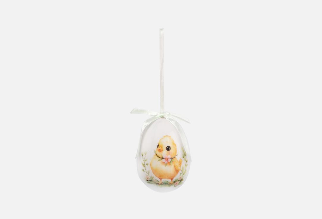 

Подвеска пасхальное яйцо ANNA LAFARG EMILY, Принт, Interior Easter, Цыпленок, 8 см 1 шт