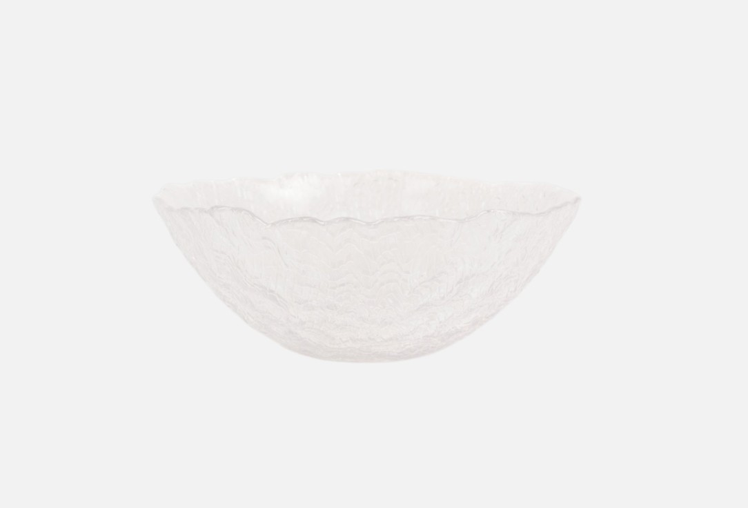 

Салатник ANNA LAFARG EMILY, Прозрачный, Ripples, 25х10 см 25 см