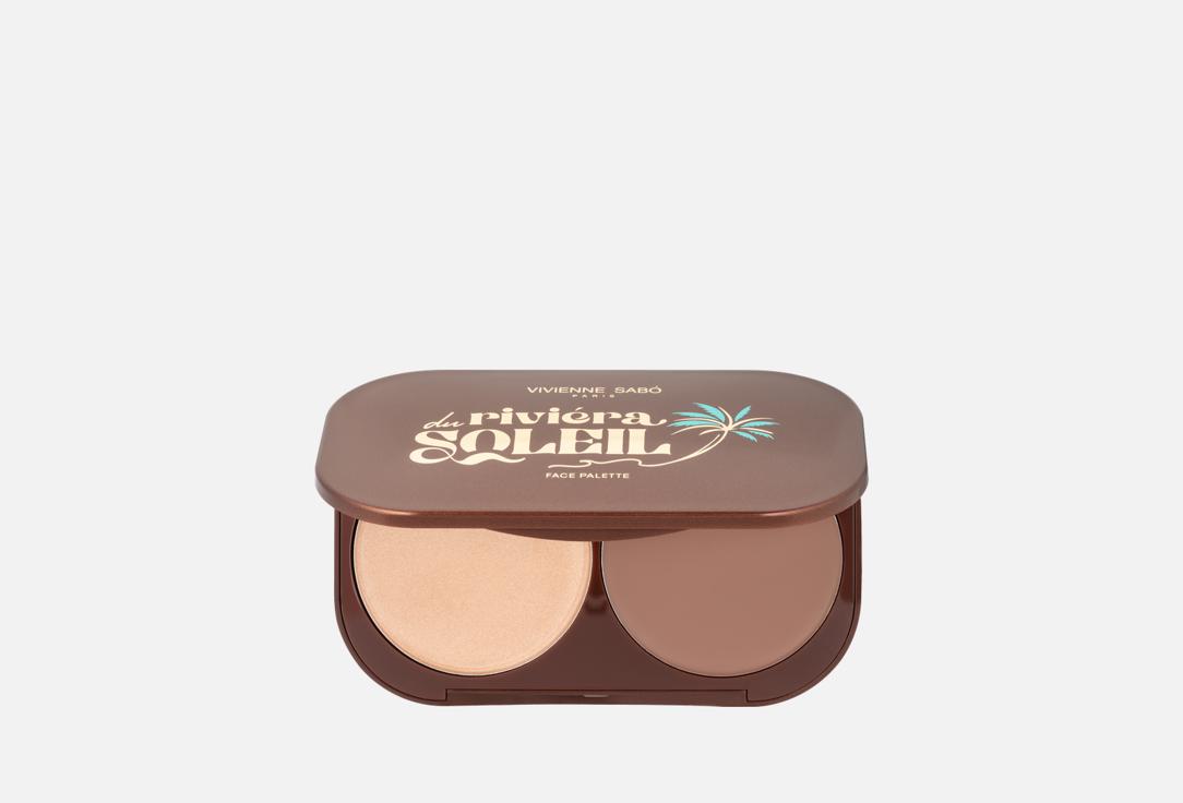 

Палетка для лица VIVIENNE SABO, Бежевый, Riviera du Soleil 5.3 г