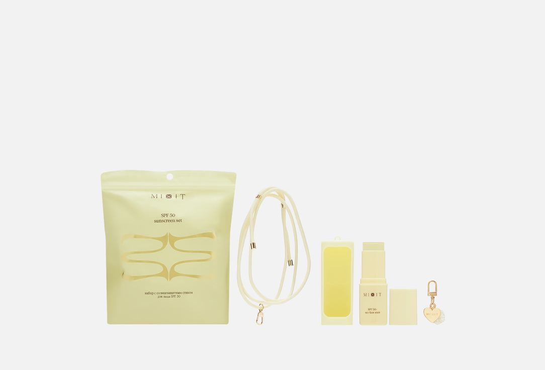 

Набор с солнцезащитным стиком для лица SPF50 MIXIT, Sunscreen Set 15 г