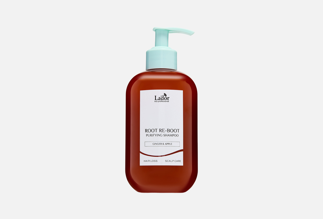 

Шампунь для восстановления корней волос LADOR, ROOT RE-BOOT GINGER & APPLE 350 мл