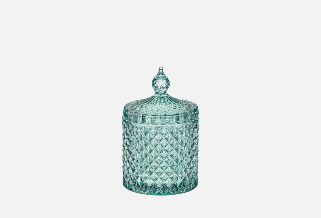 

ЕМКОСТЬ ДЛЯ ХРАНЕНИЯ LEFARD, Зеленый, DIAMANT MINT, 8.5х13.5 см 1 шт