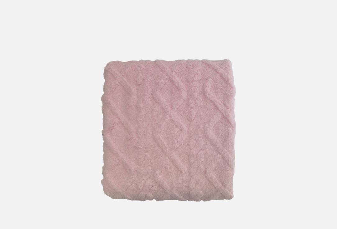 

Плед COTTON, Розовый, Ромб, розовый, 220х200 см 1 шт