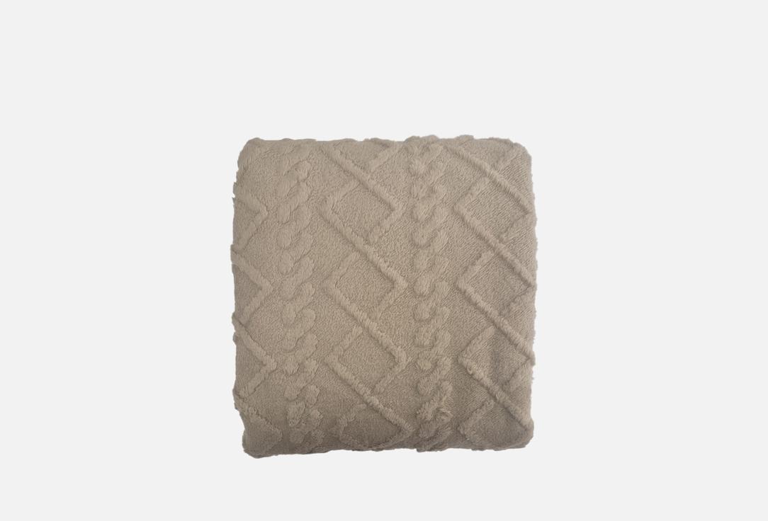 

Плед COTTON, Бежевый, Ромб, бежевый, 220х200 см 1 шт