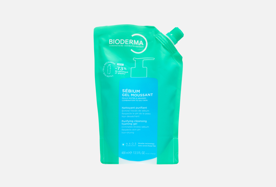 

Рефил геля для умывания BIODERMA, Sebium 400 мл